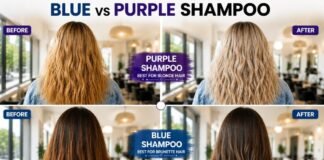 Blue vs Purple Shampoo for Blonde Hair: What’s the Difference?